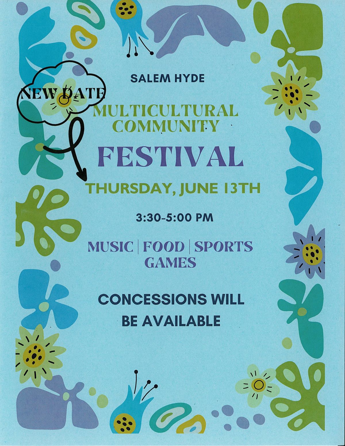 Multicultural Community Festival at Salem Hyde