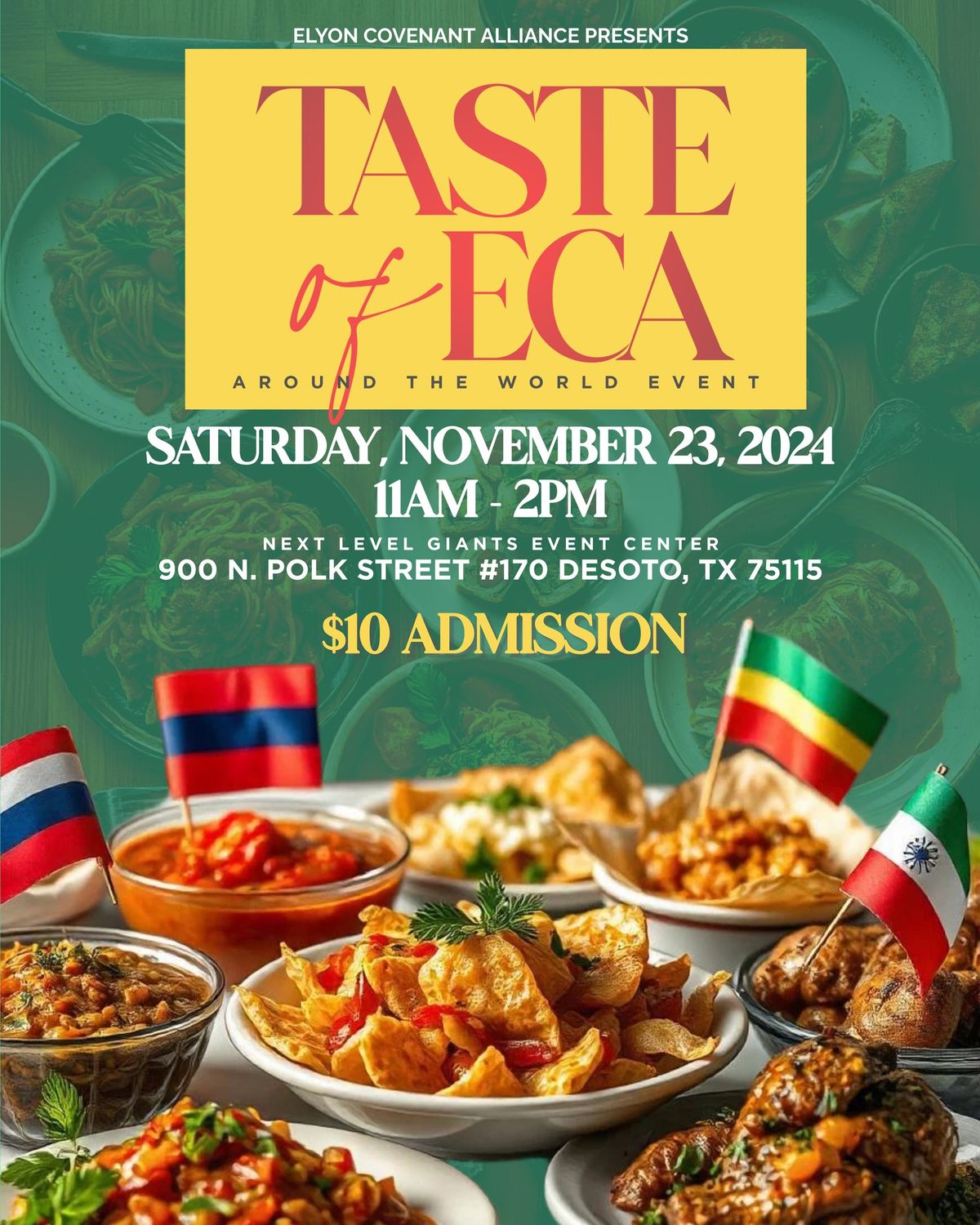 Taste of ECA: Around the World!