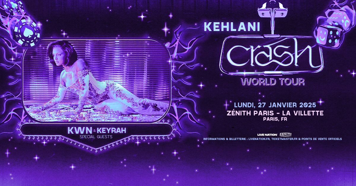 KEHLANI | Z\u00e9nith de Paris - La Villette - 27 janvier 2025