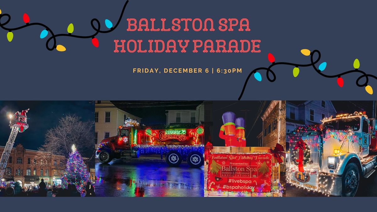 Ballston Spa Holiday Parade & Tree Lighting 