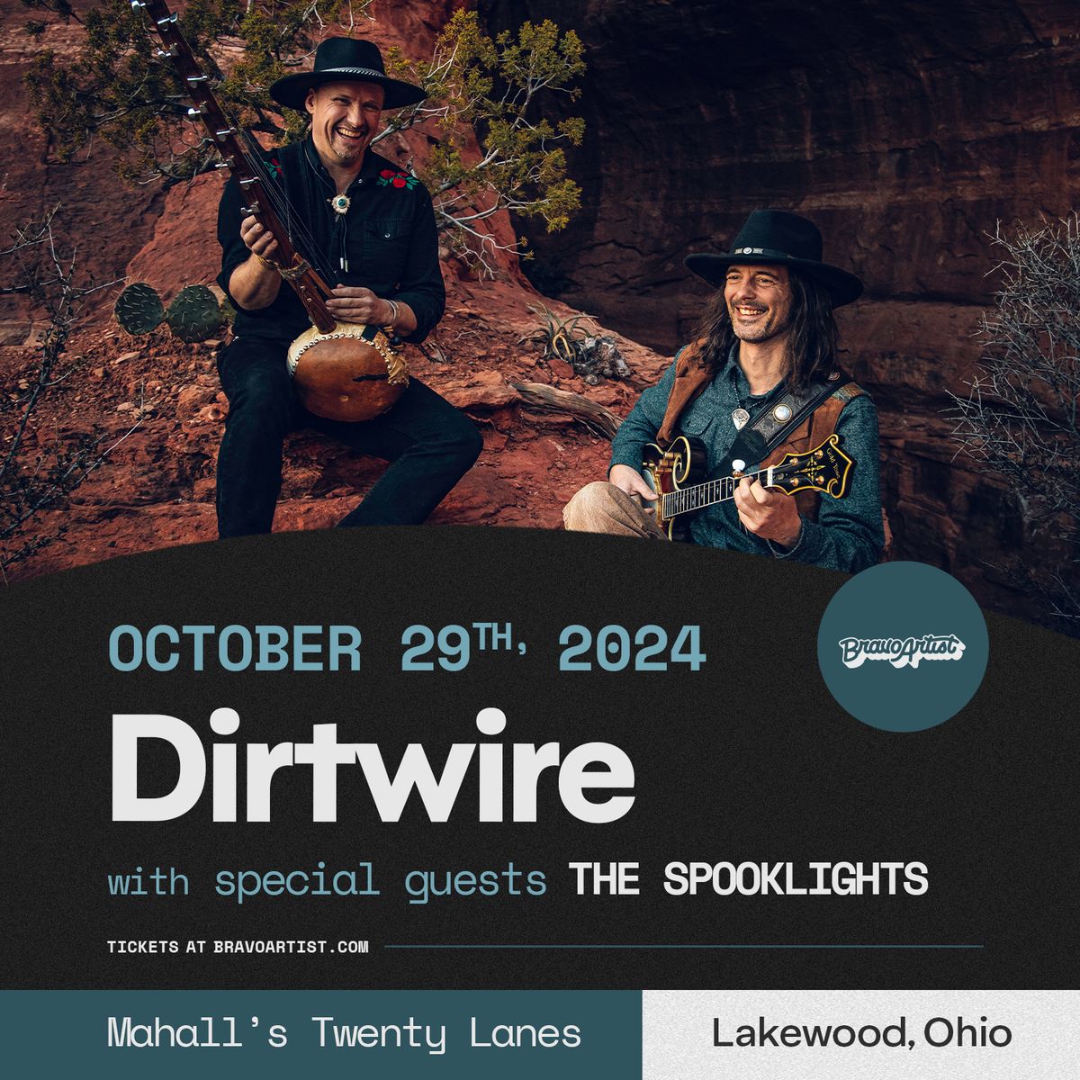 Dirtwire with The Spooklights at Mahall's