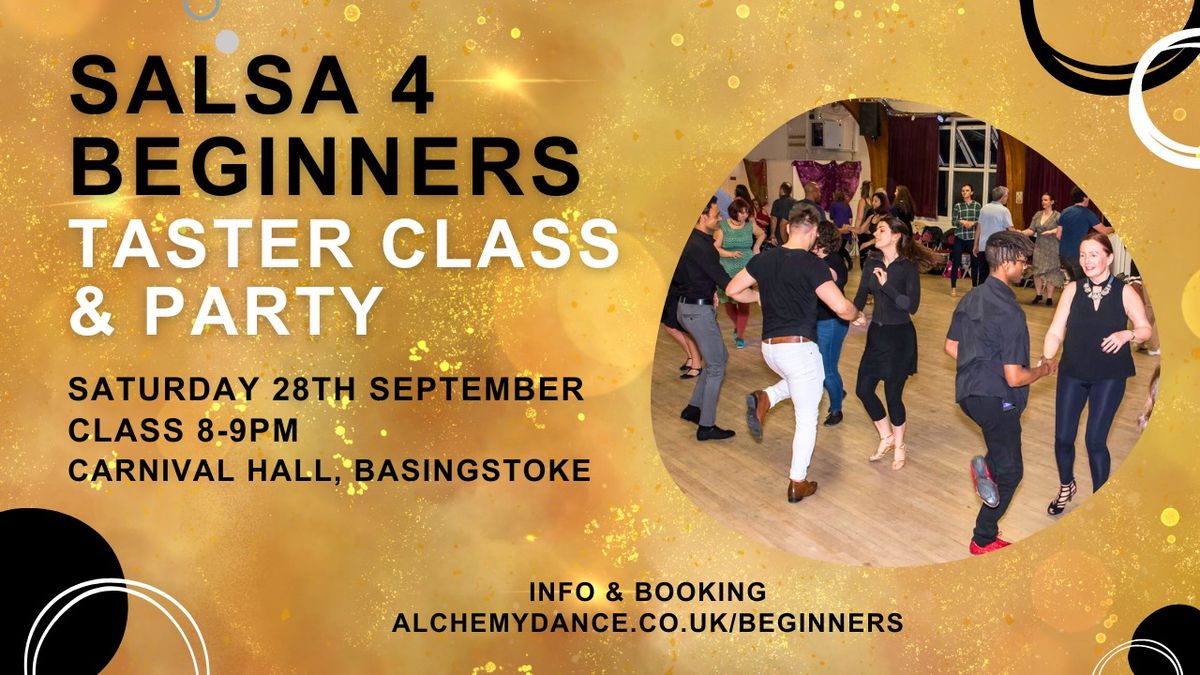 Salsa 4 Beginners Taster Class and Salsa Party