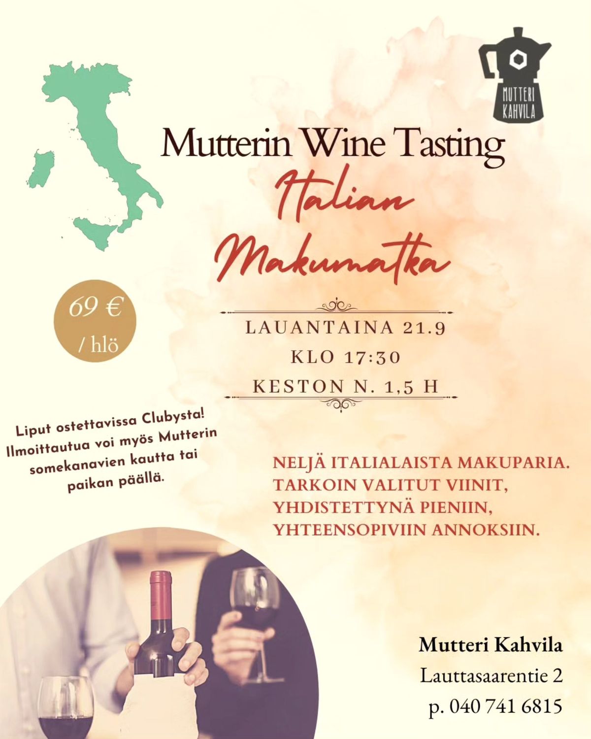 Wine Tasting: Italian Makumatka 