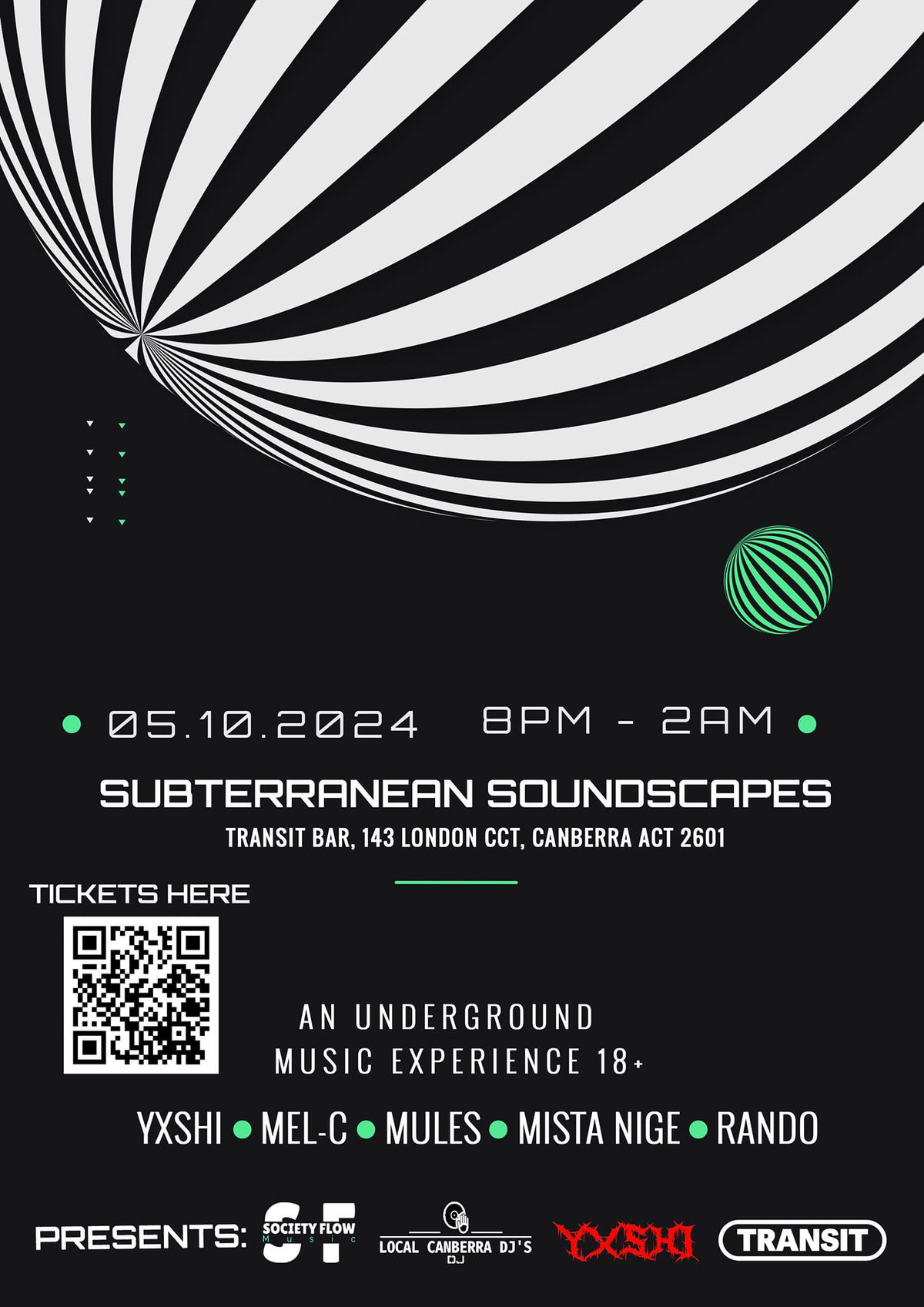 Subterranean Soundscapes: An Underground Music Experience 18+