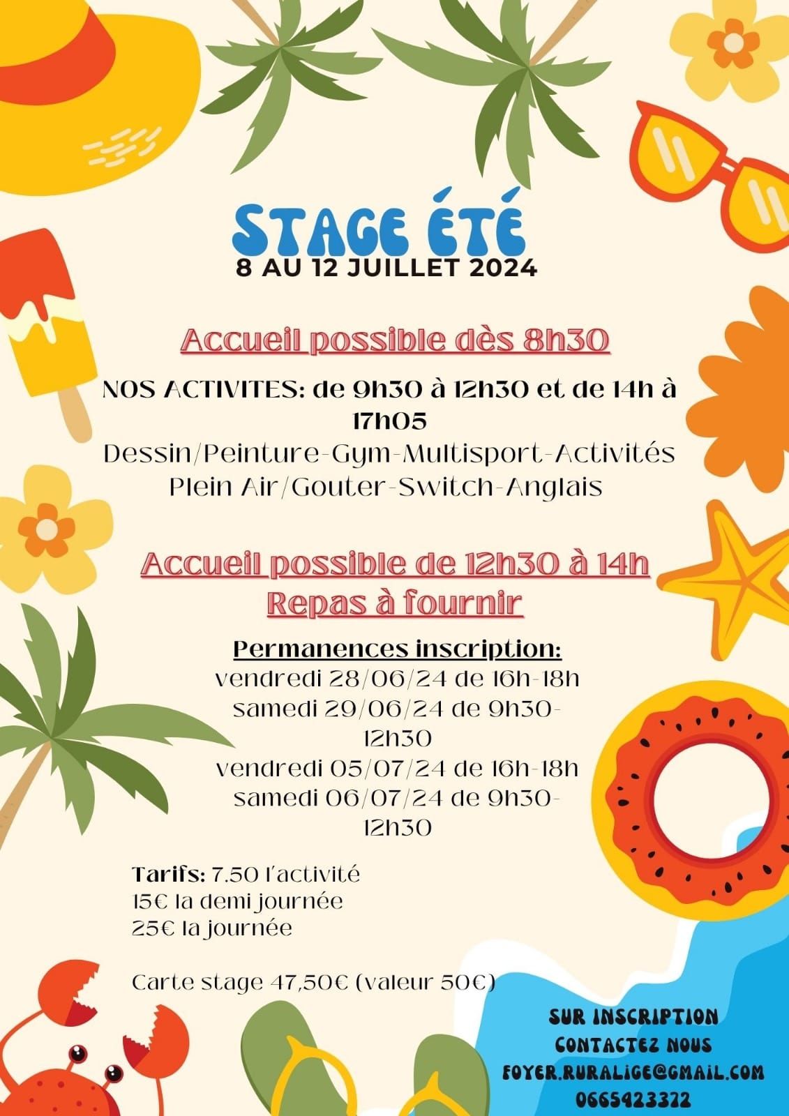 STAGE ETE