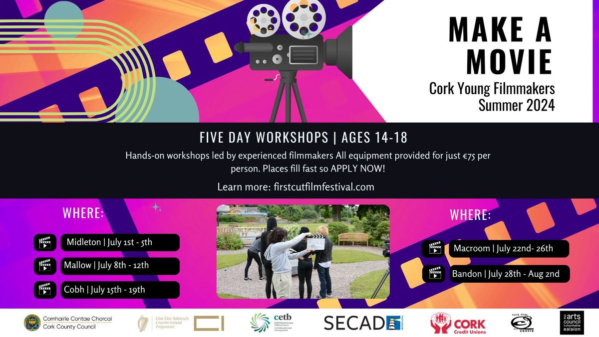  Cobh Filmmaking Summer Course