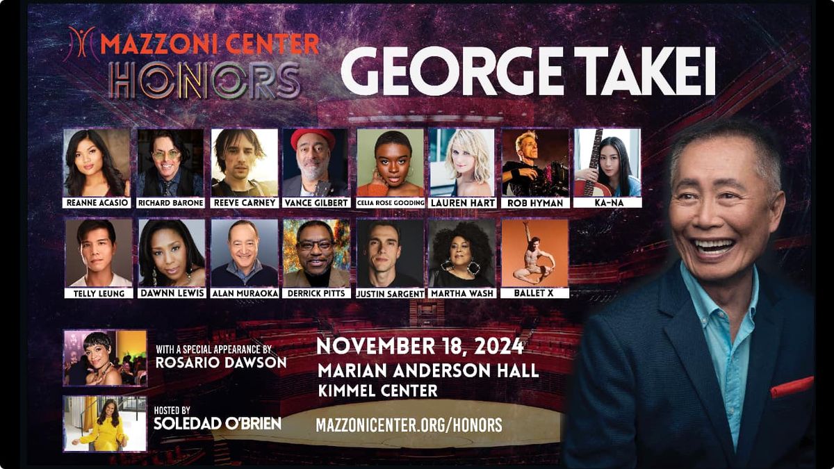 Mazzoni Center Honors at Kimmel Center - Marian Anderson Hall