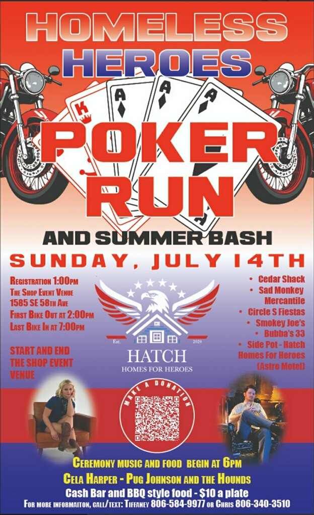 Homeless Heroes Poker Run & Summer Bash Fundraiser Event