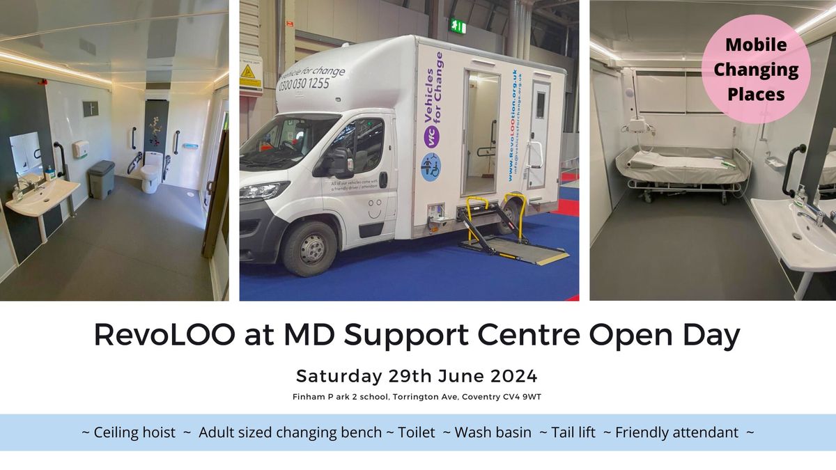 RevoLOO at MD Support Centre Open Day
