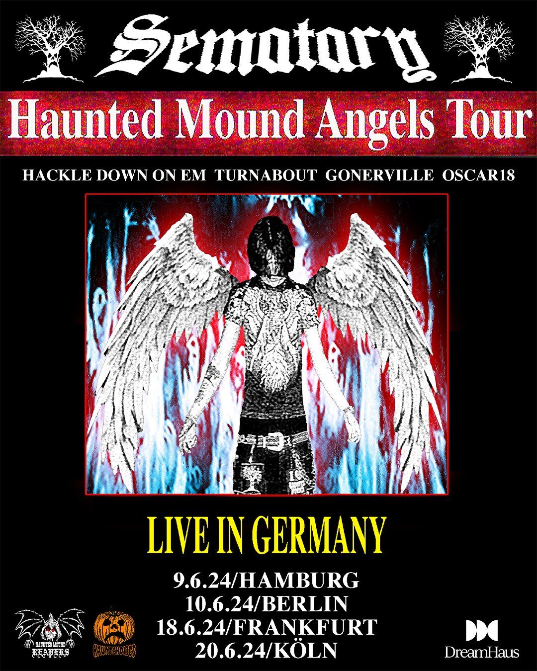 Sematary - Haunted Mound Angels Tour \u2022 Luxor \u2022 K\u00f6ln