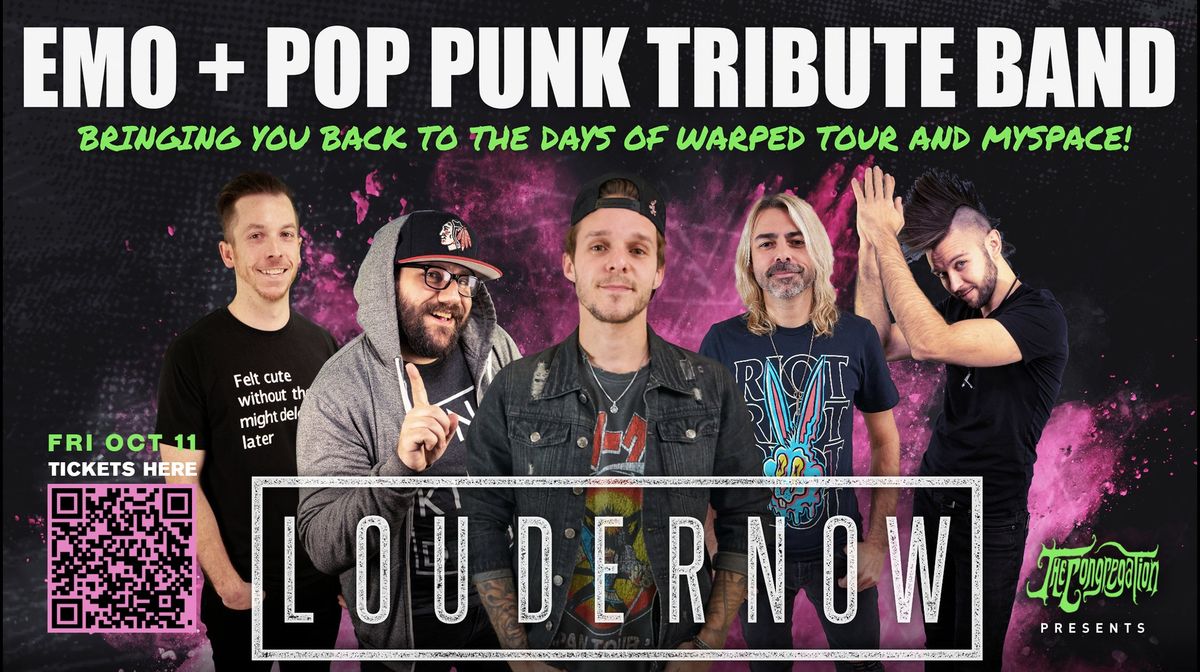 Loudernow: Emo + Pop Punk Tribute Band, live in West Chicago at The WC Social Club!