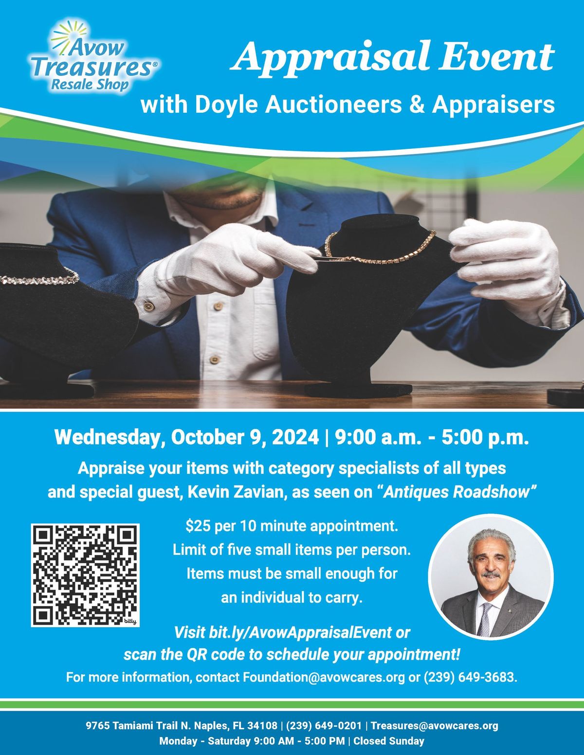 Appraisal Event with Doyle Auctioneers & Appraisers