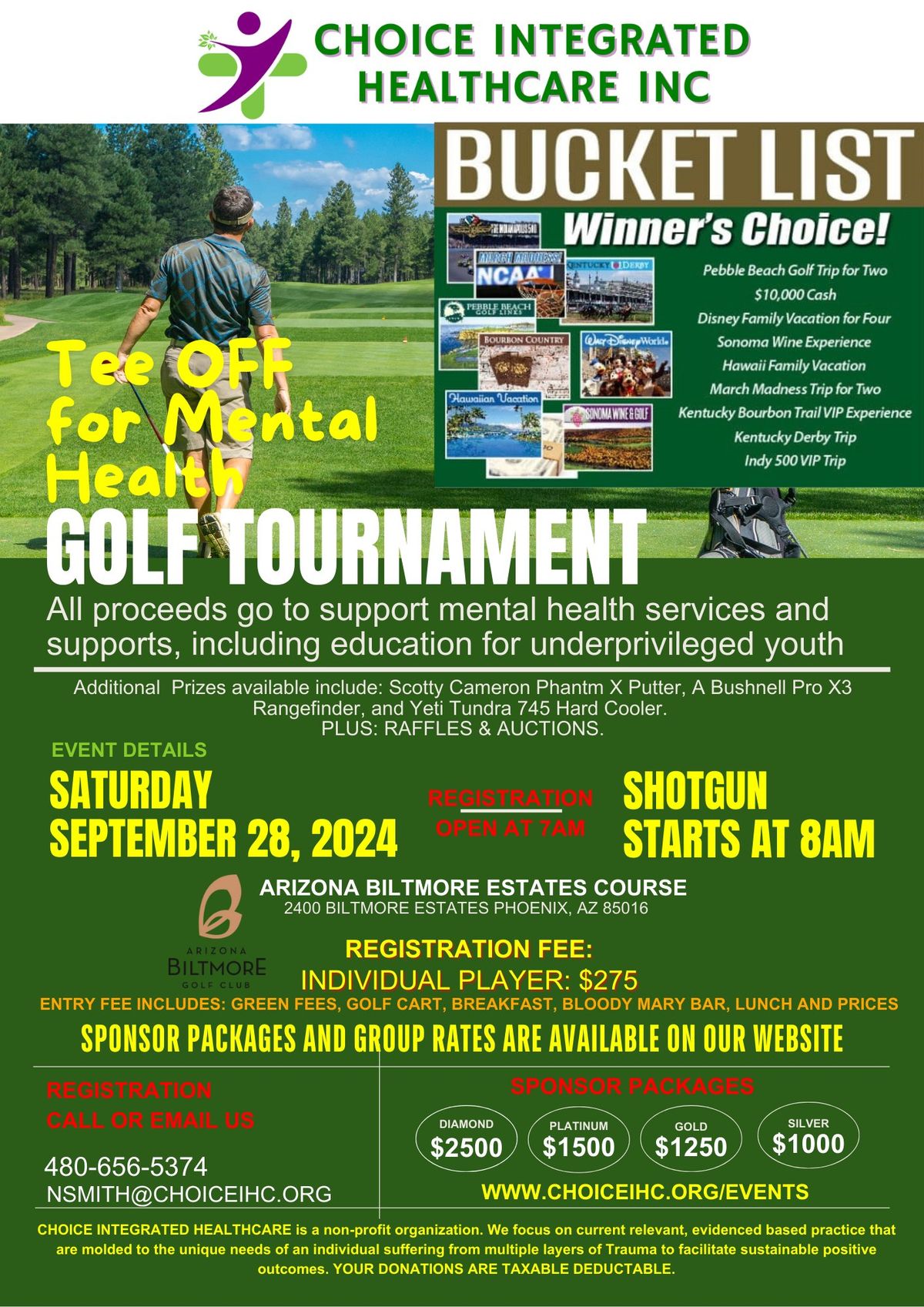 Tee Off for Mental Health