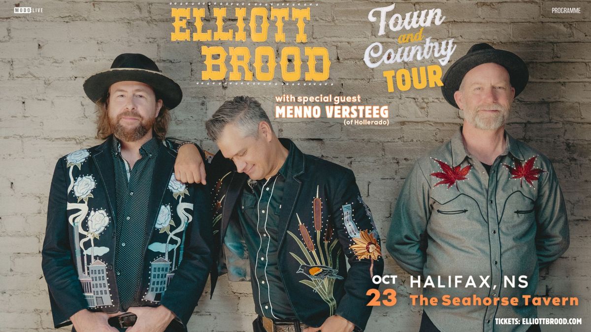 Elliott BROOD w\/ Special Guests - Halifax