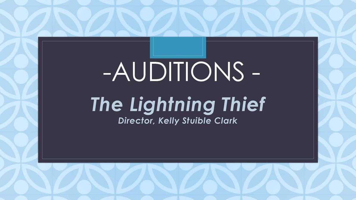 Auditions - The Lightning Thief
