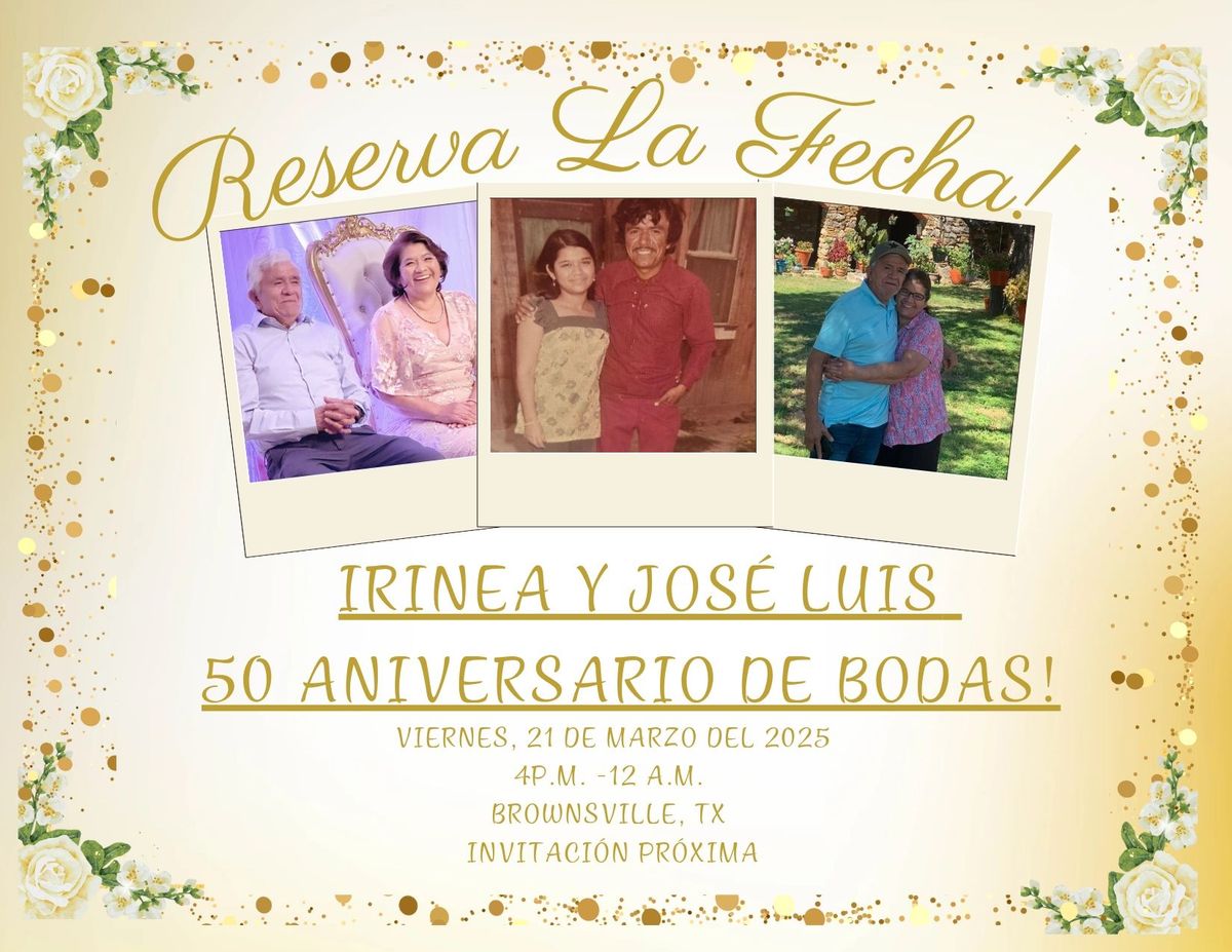 50th Anniversary (Mary Y Luis Mejia)