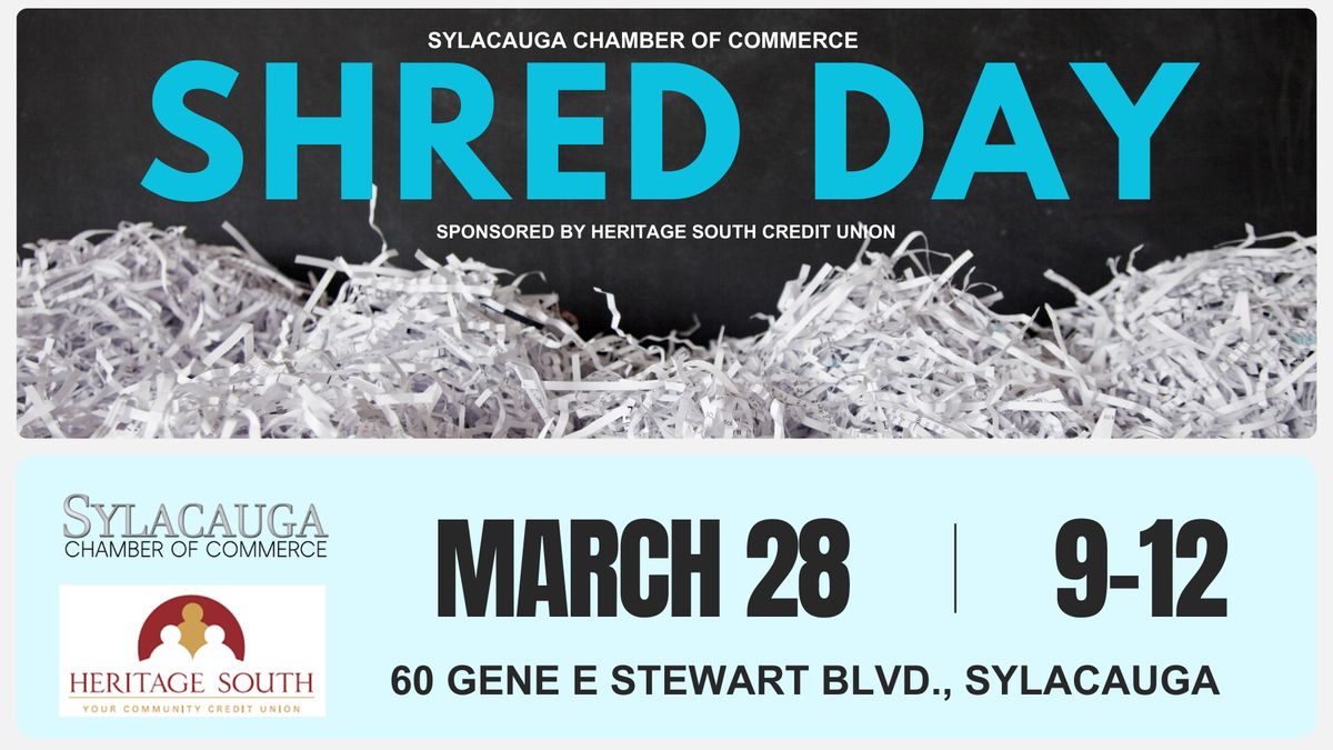 Sylacauga Chamber Shred Day