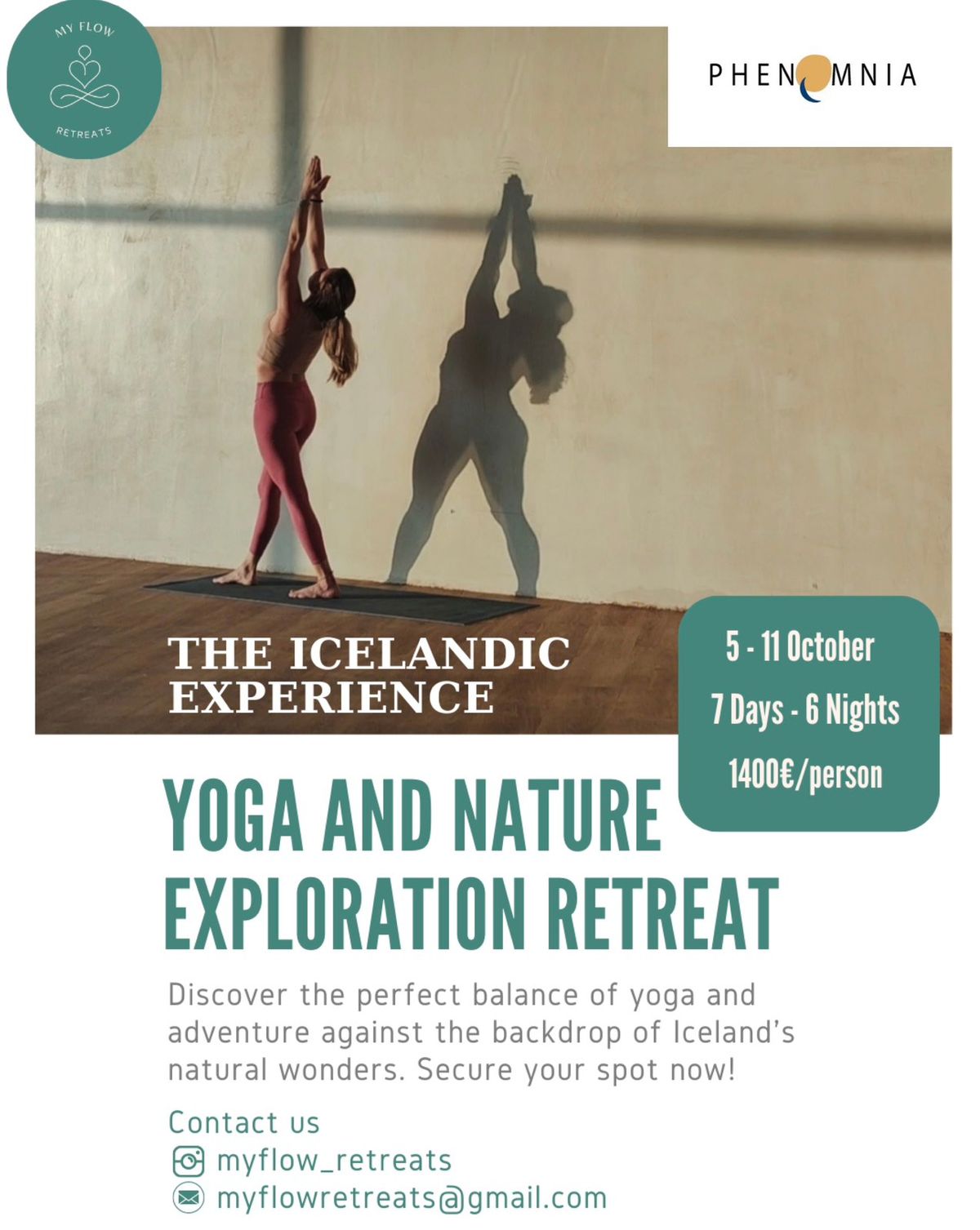 \ud83e\uddd8\u200d\u2640\ufe0f MyFlow Retreats - The Icelandic Experience \ud83c\uddee\ud83c\uddf8