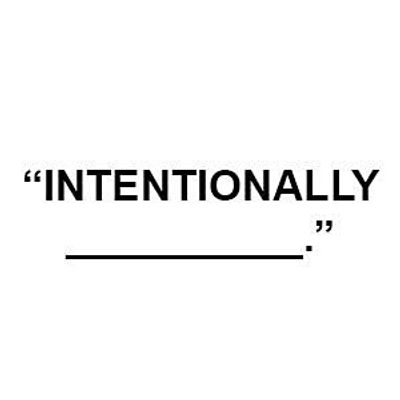 INTENTIONALLY BLANK