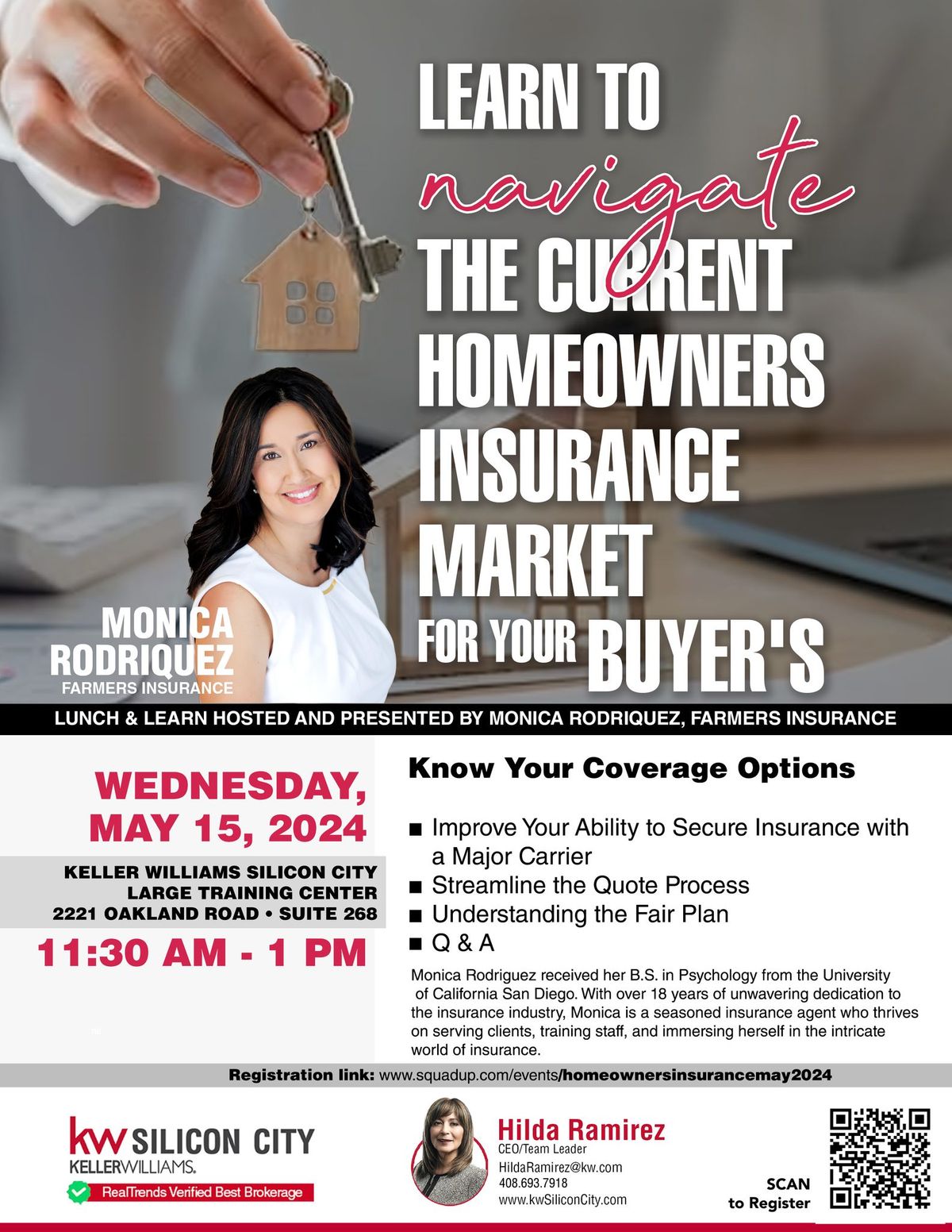 Homeowners Insurance - Lunch and Learn with Monica Rodriquez, Farmers Insurance