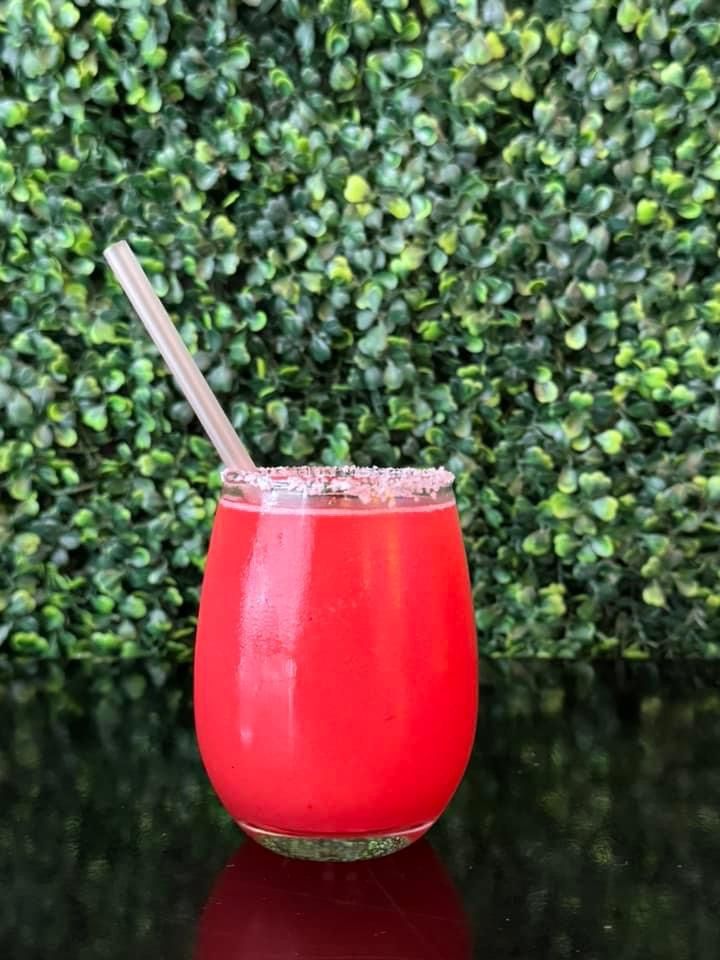 Frozen Prairie Fire: Strawberry SANTA margaRITA