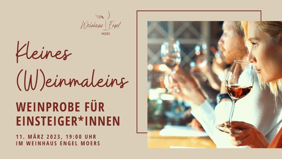 Kleines (W)einmaleins \u2013 Weinprobe f\u00fcr Einsteiger*innen