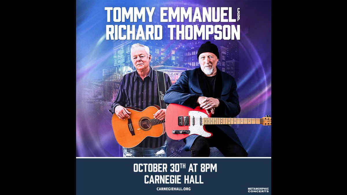 Tommy Emmanuel and Richard Thompson at Carnegie Hall - Isaac Stern Auditorium