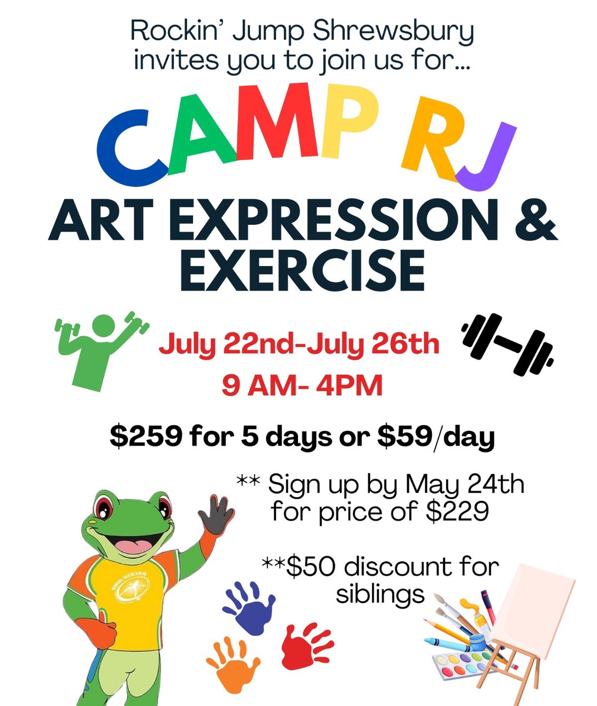 Camp RJ - Sign Up Now