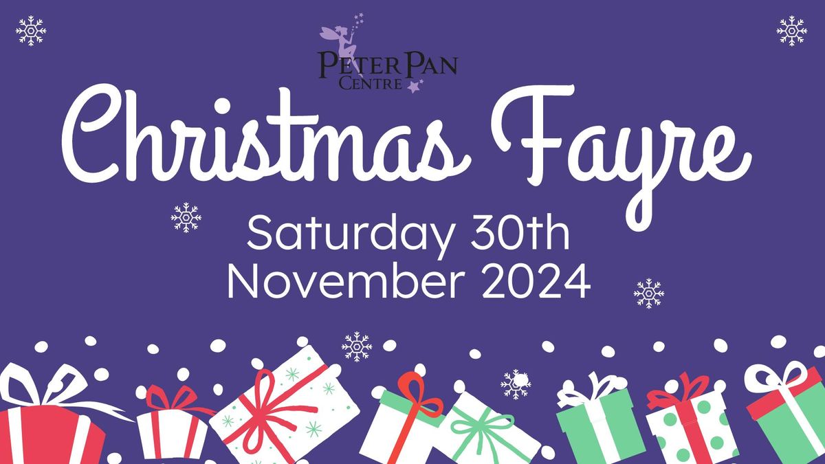 Peter Pan Centre Christmas Fayre