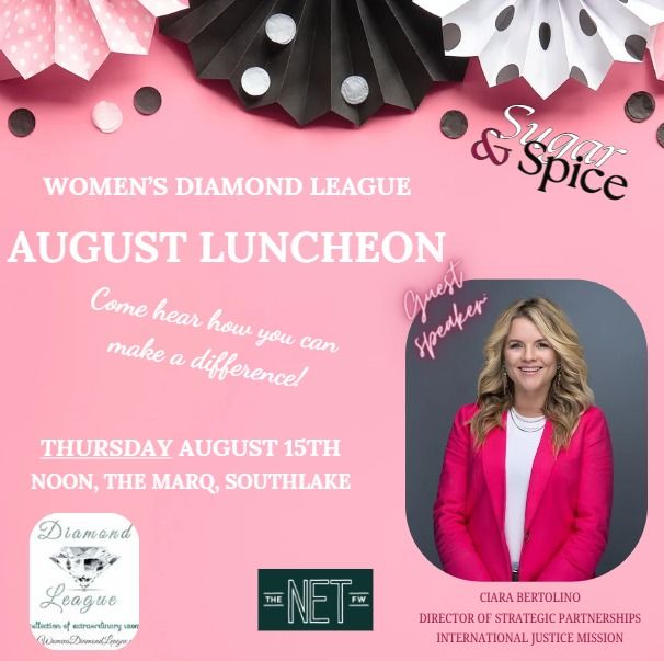 August Diamond League luncheon-THURSDAY AUG 15th