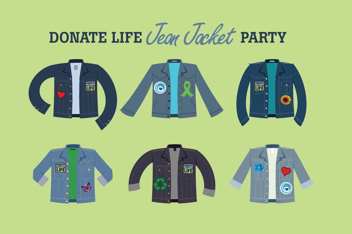 Donate Life Jean Jacket Party