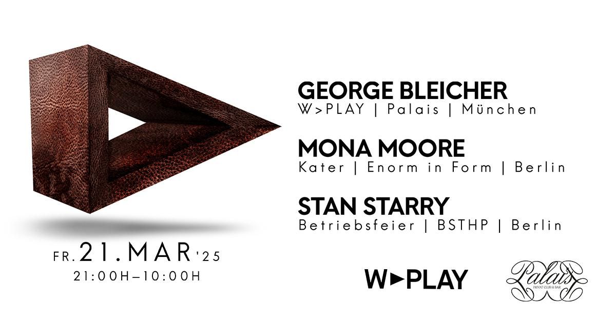 We PLAY pres. Mona Moore & Stan Starry