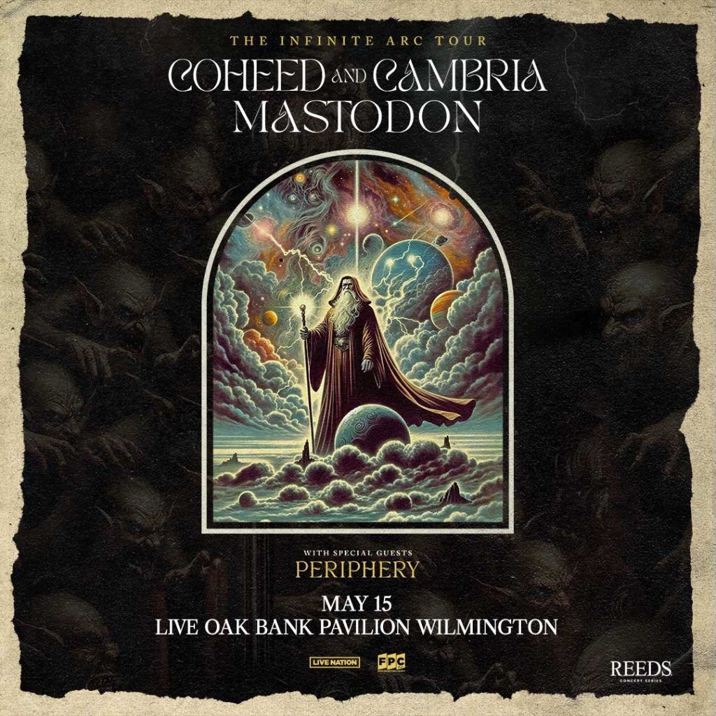 Coheed and Cambria with Mastodon at Live Oak Bank Pavilion