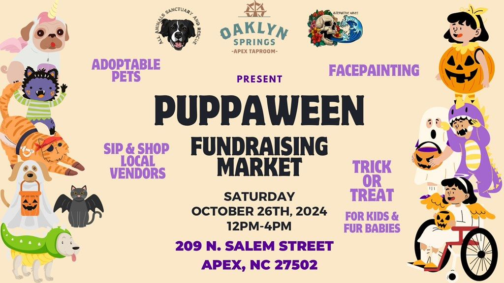 Puppaween Fundraising Market 