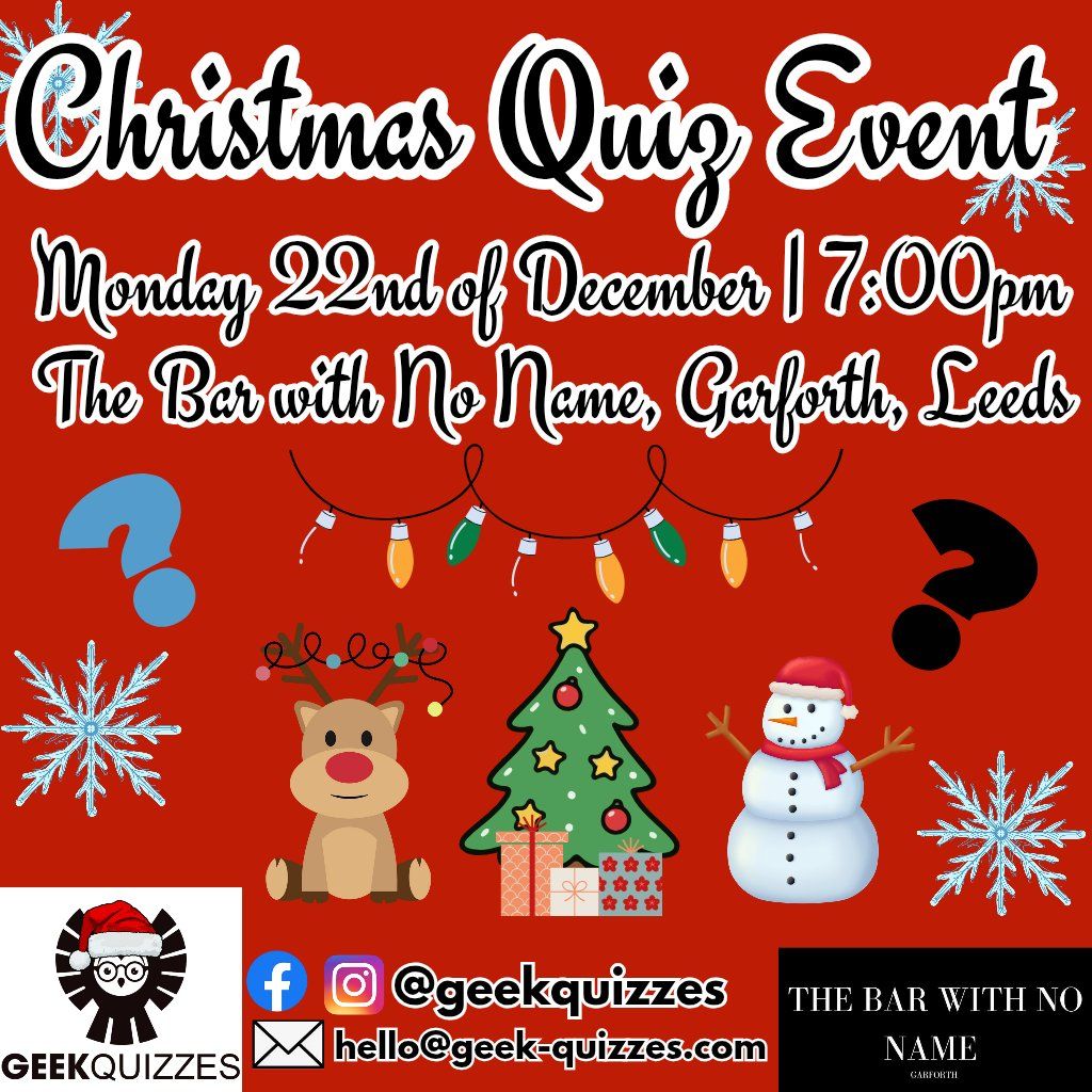 Christmas Quiz Event