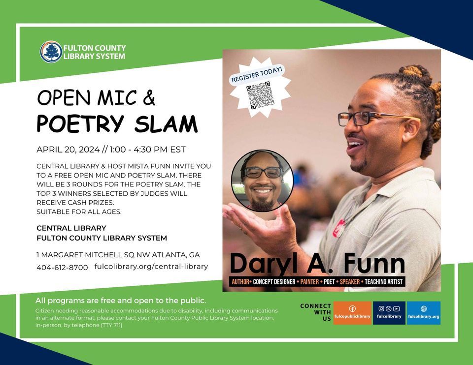 Open Mic & Poetry Slam