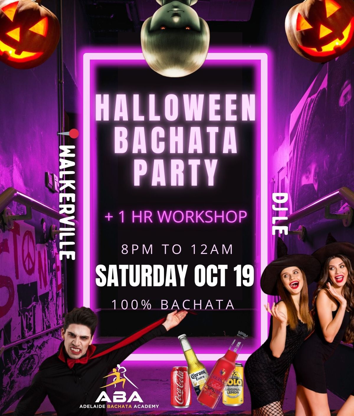 FINAL 100% Bachata Party | HALLOWEEN themed | October 19th