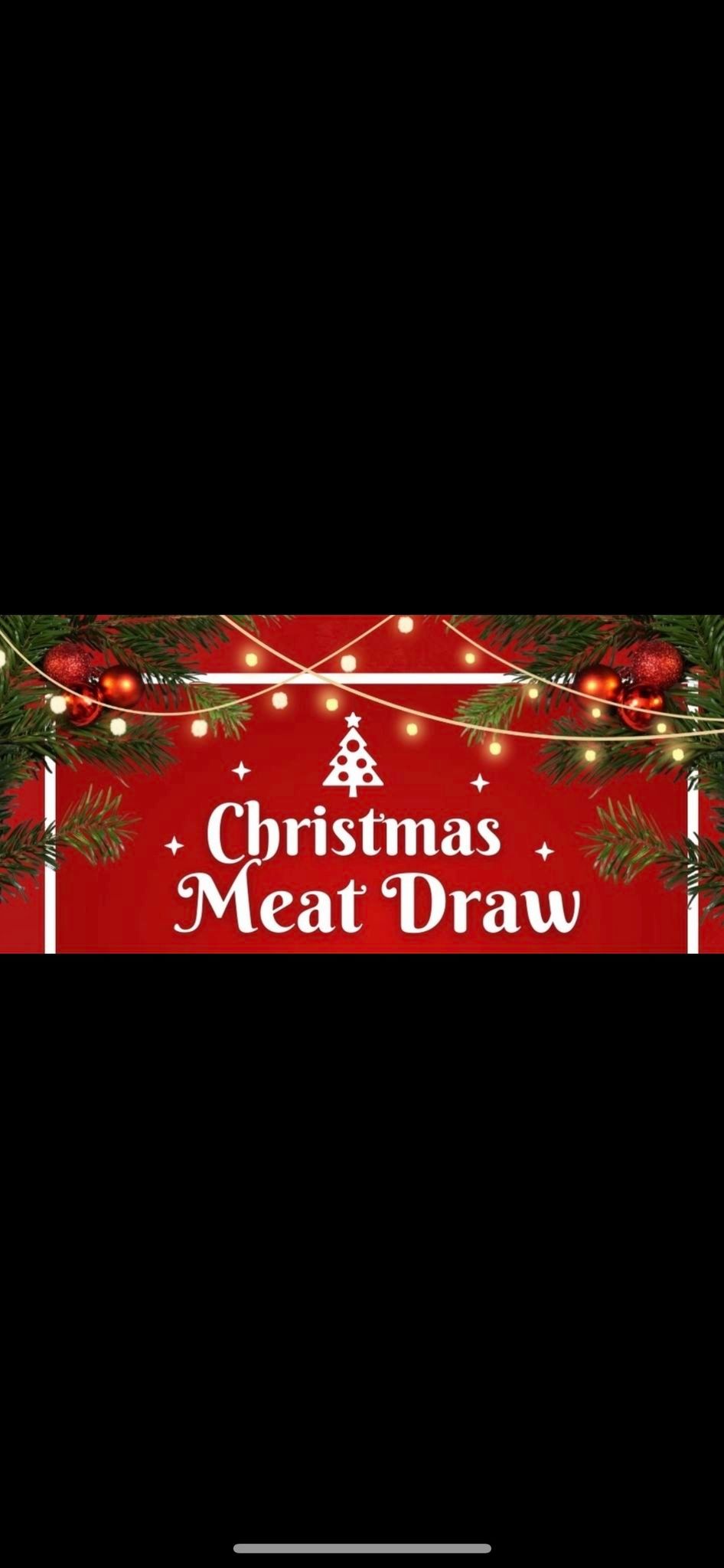 Christmas Meat draw