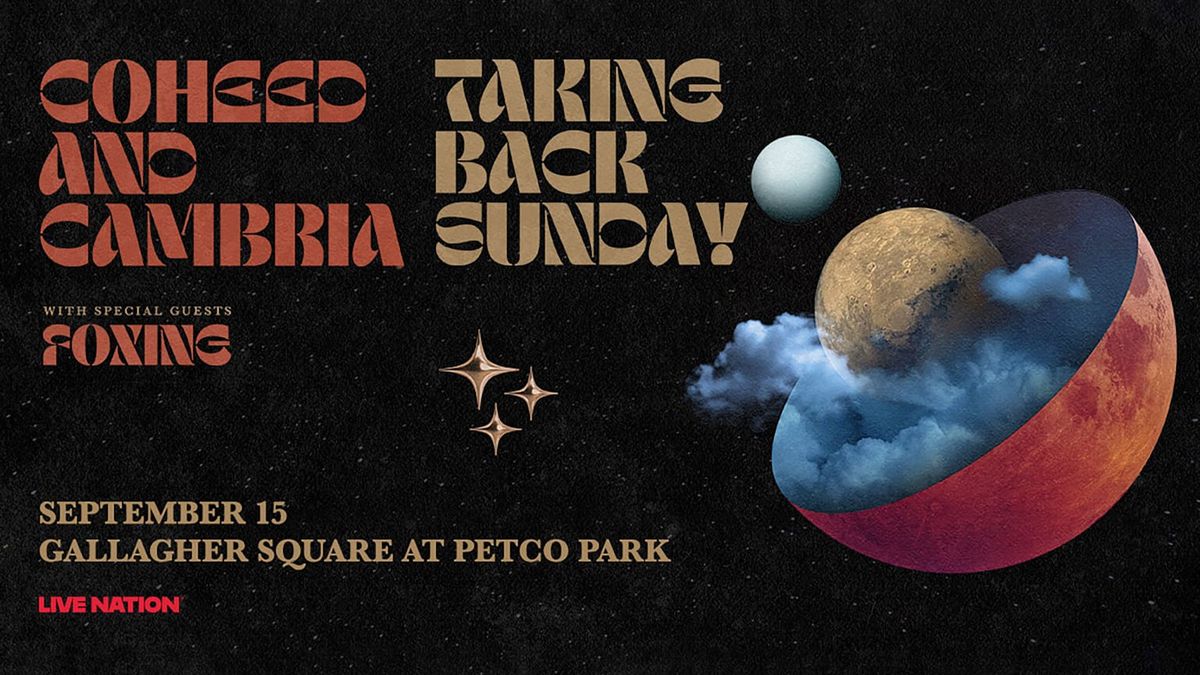 Coheed and Cambria with Taking Back Sunday at PETCO Park