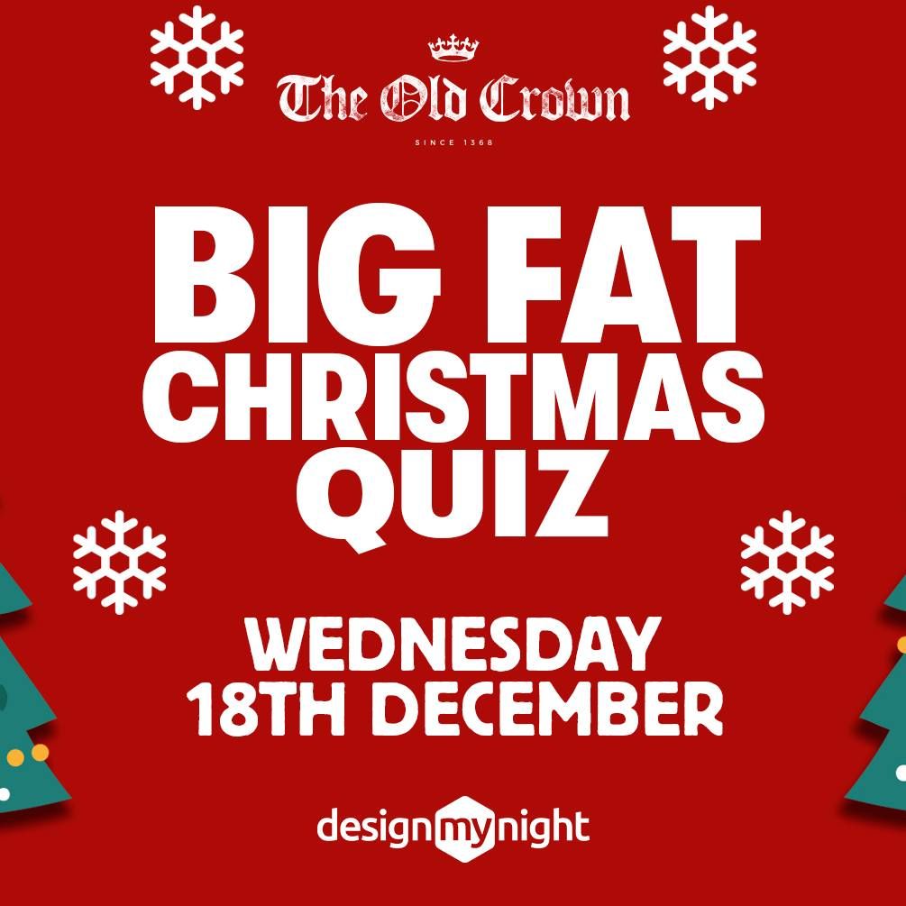 The Big Fat Christmas Quiz At The Old Crown