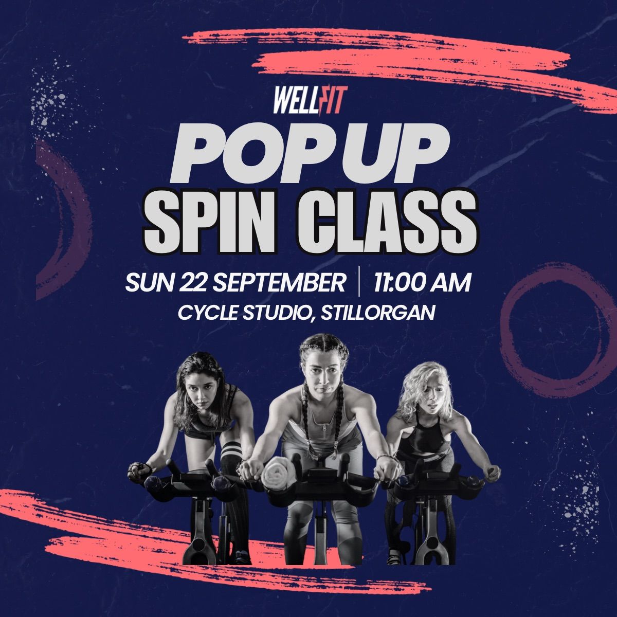 Pop up Spin Class