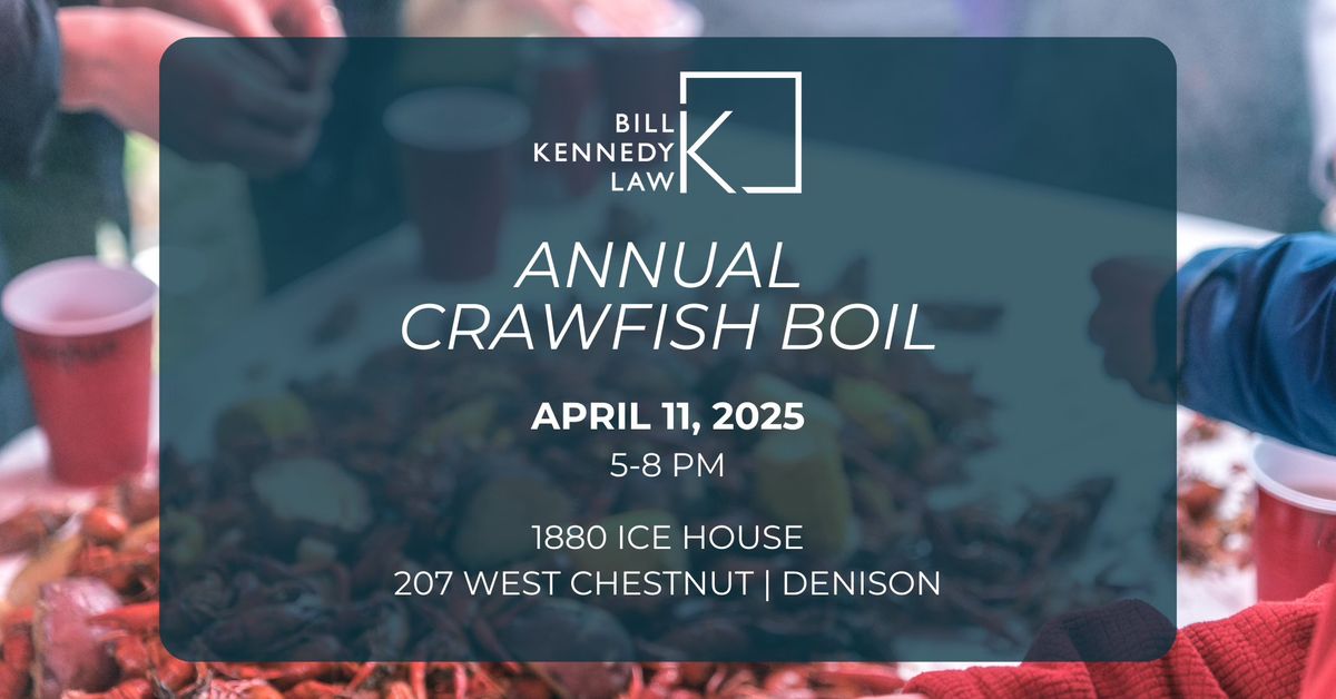 Bill Kennedy Law's Annual Crawfish Boil