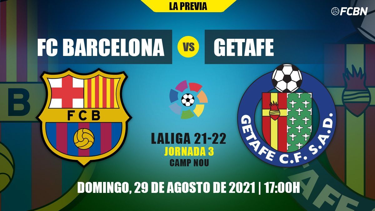 FC Barcelona vs Getafe CF at Estadi Olimpic Lluis Companys