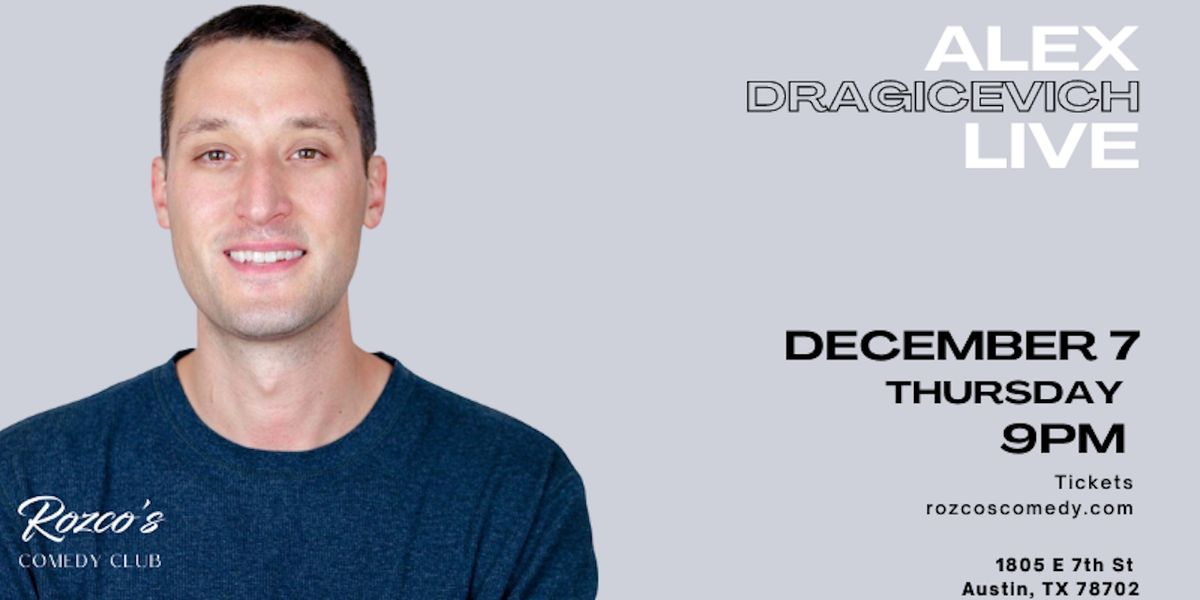 Alex Dragicevich at Moxi Theater