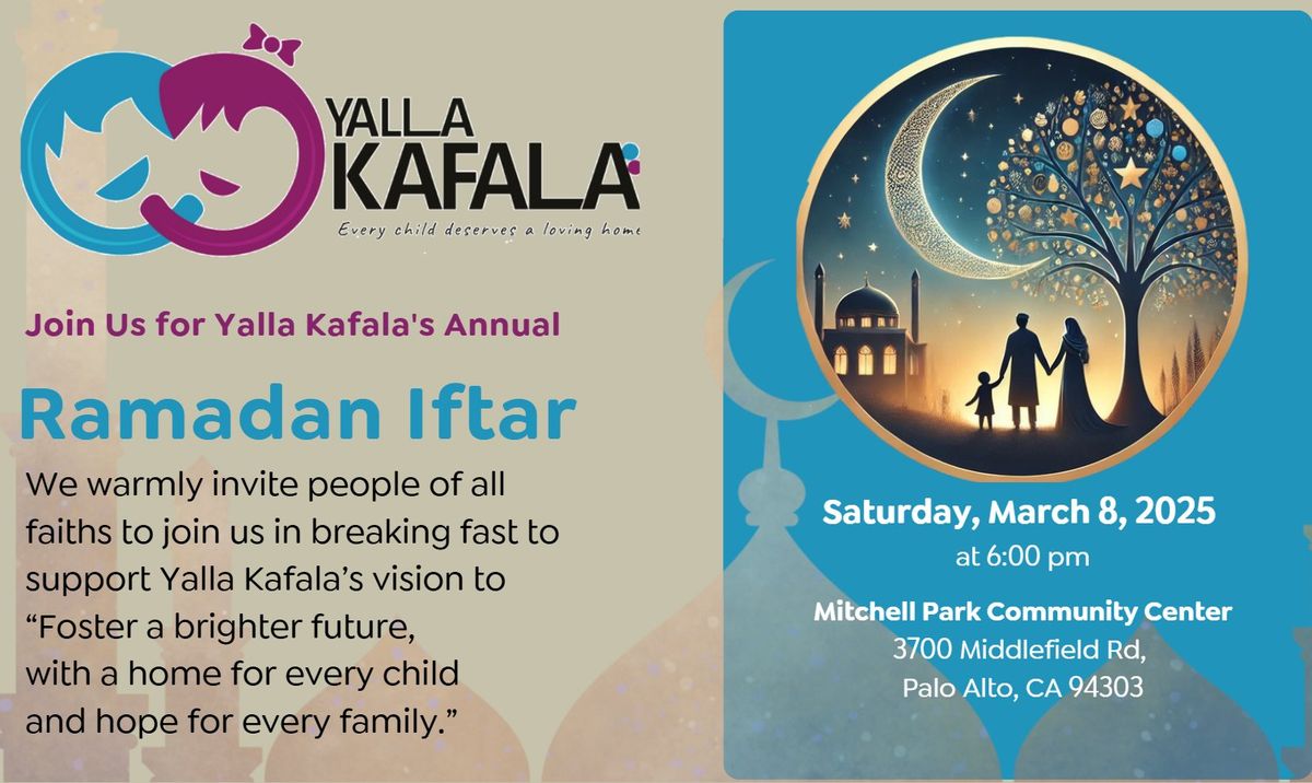 Yalla Kafala's 3rd Annual Ramadan Iftar