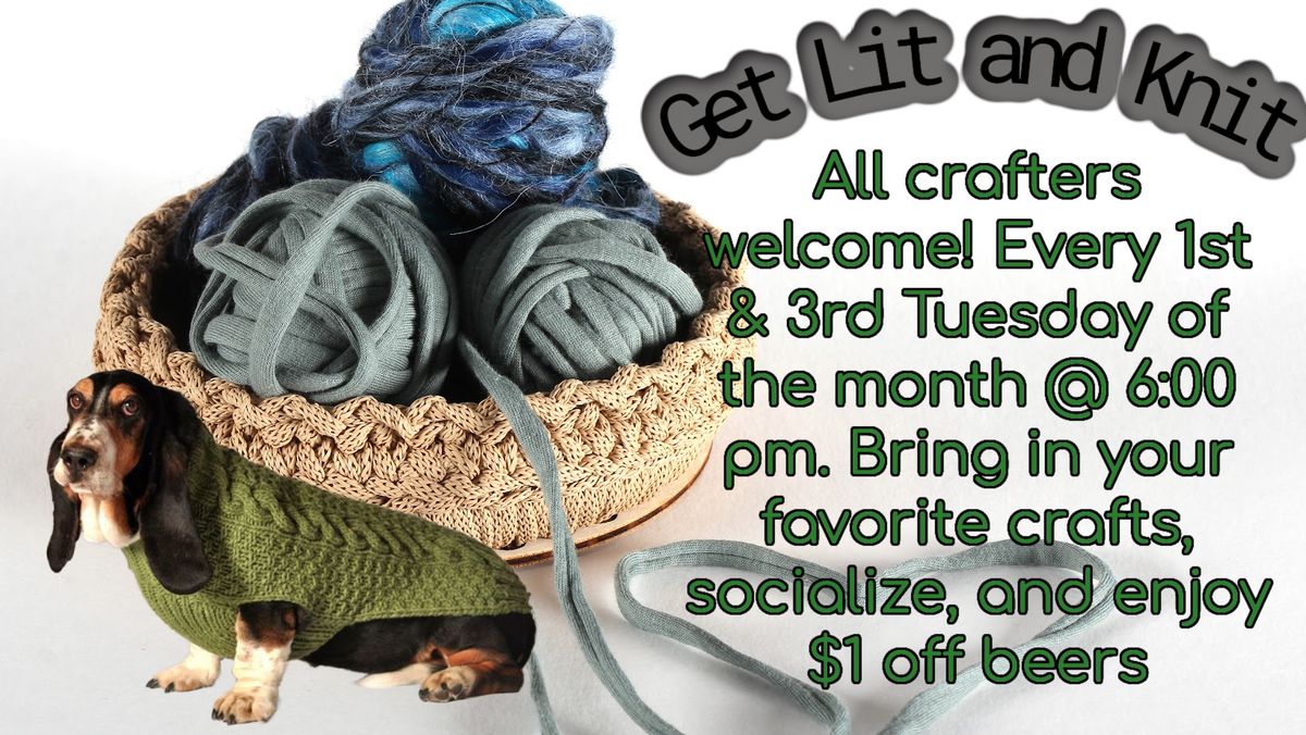 Get Lit and Knit!