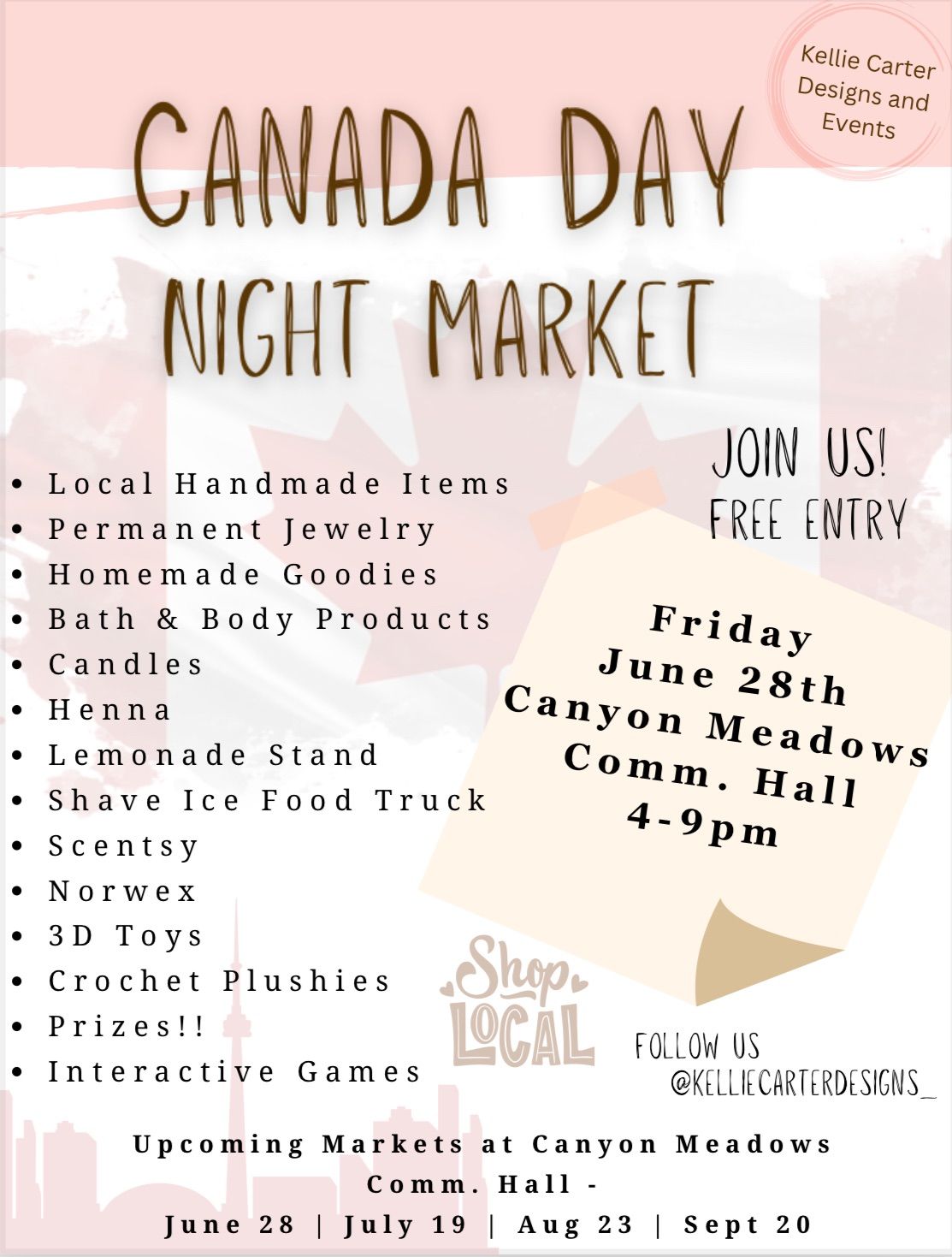 Canada Day Night Market