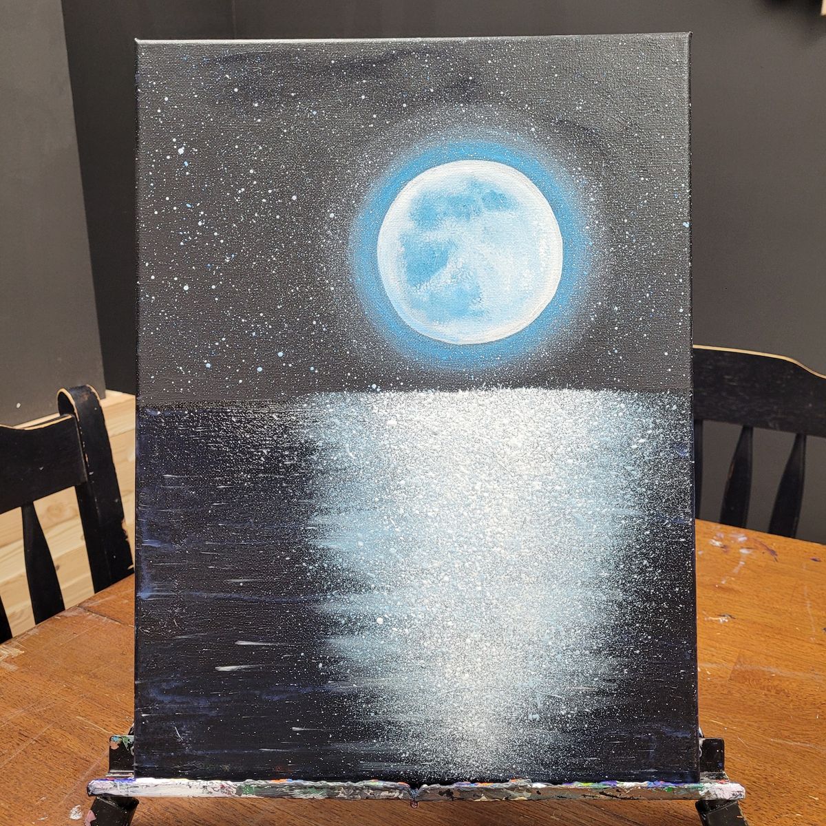 Moonlit Waters Paint Class