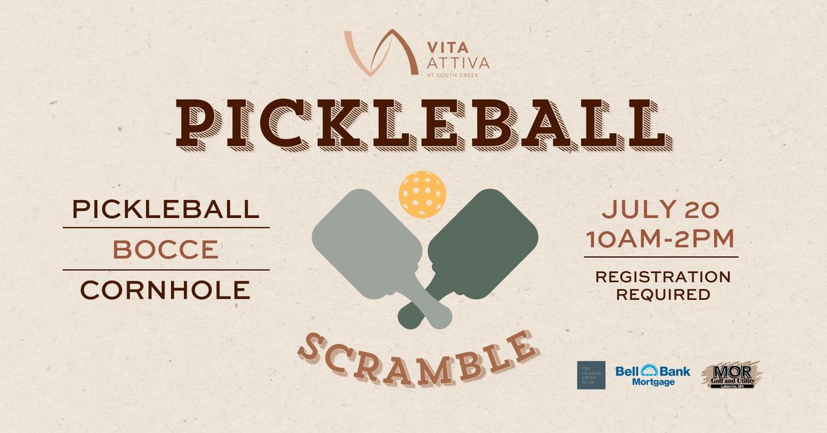 Vita Attiva Pickleball Scramble