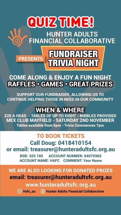 Fundraiser Trivia Night